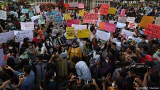 Pakistan Lahore Protest