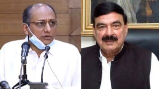 Saeed Ghani and Sheikh Rashid