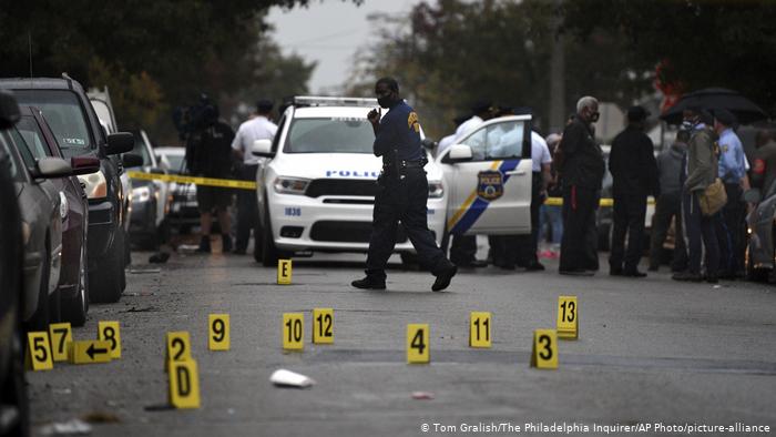 US Police Firing
