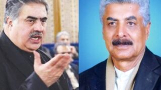 Abdul Qadir Baloch and Sanaullah Zehri