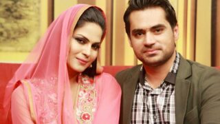 Asad Khattak and Veena Malik