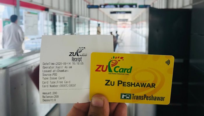BRT Peshawar Card