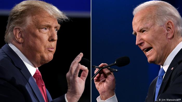 Donald Trump and Joe Biden