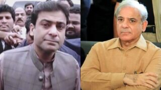 Hamza Shahbaz and Shahbaz Sharif