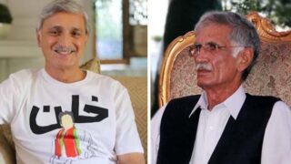 Jahangir Tareen and Pervez Khattak