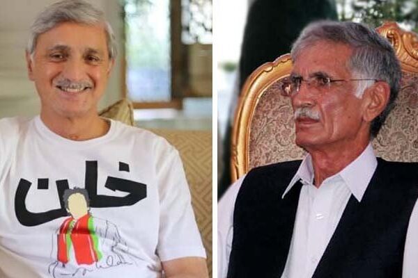 چینی چوری میں نام آیا تو جہانگیر ترین لندن بھاگ گیا، پرویز خٹک