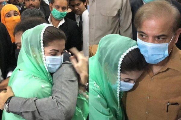 مریم نواز کی شہباز شریف اور حمزہ شہباز سے احتساب عدالت میں ملاقات