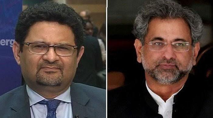 Muftah Ismail and Shahid Khaqan Abbasi