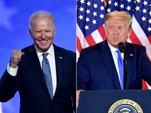 Trump and Biden