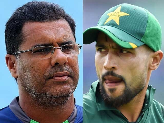 Aamir and Waqar Younis