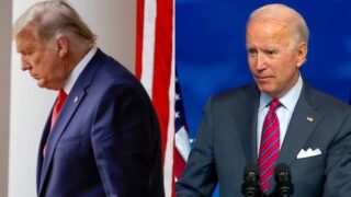 Donald Trump and Joe Biden