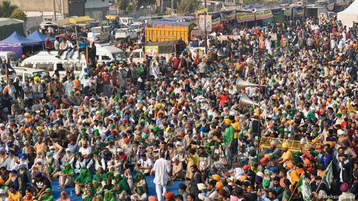India Farmers Strike