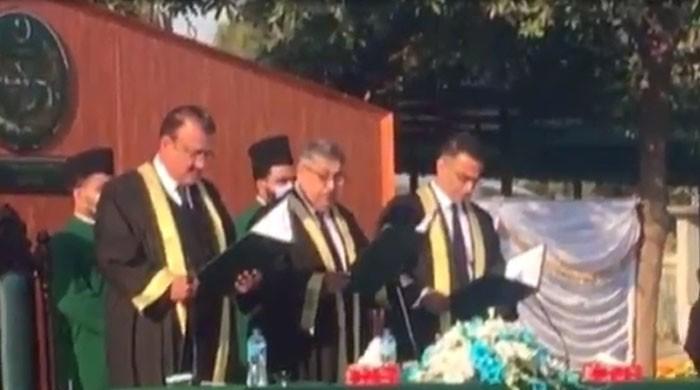 Justices Babar Sattar and Tariq Mahmood