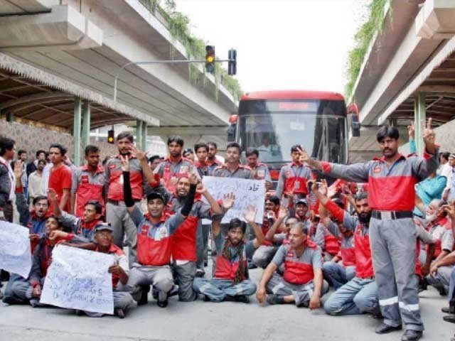 Metrobus Employees Strike