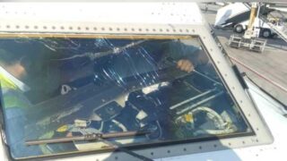 Plane Windscreen