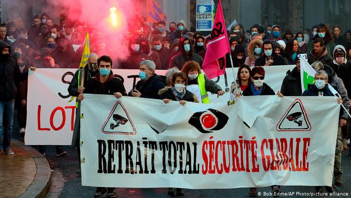 Protest in Paris