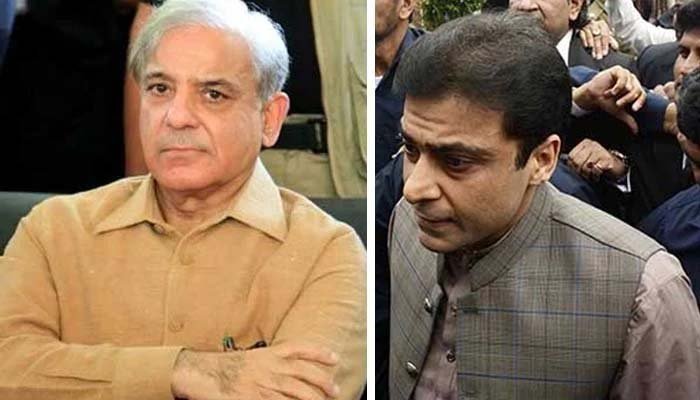 Shahbaz Sharif and Hamza Sharif