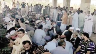 Steel Mills Employees Protest