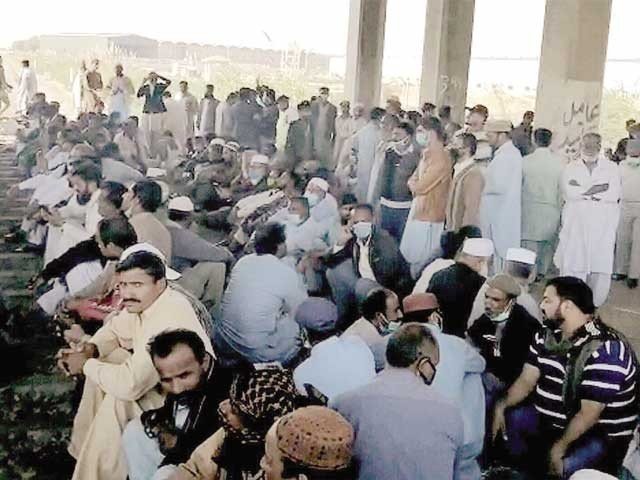 Steel Mills Employees Protest