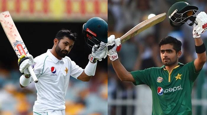 Babar Azam and Rizwa