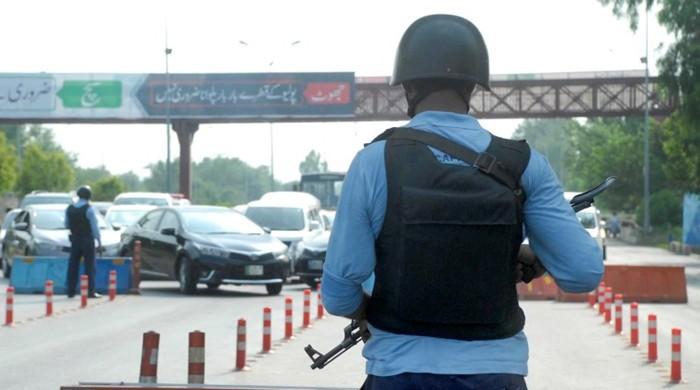 Islamabad Police Firing