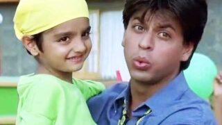 Parzan Dastur and Shah Rukh Khan