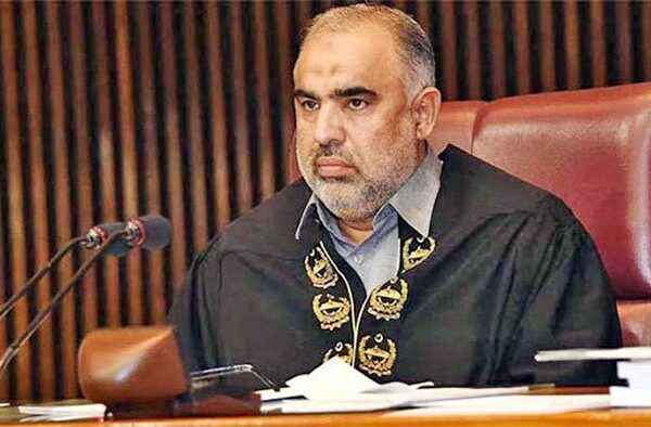 اسپیکر اسد قیصر کا قومی اسمبلی میں ہنگامہ آرائی پر کارروائی کا فیصلہ
