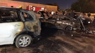 Baghdad Rocket Attack