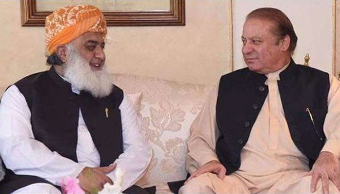 Fazlur Rehman and Nawaz Sharif