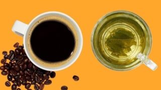 Green Tea and Coffee