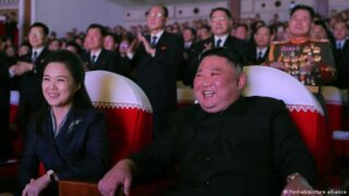 Kim Jong-un andRi Sol-ju