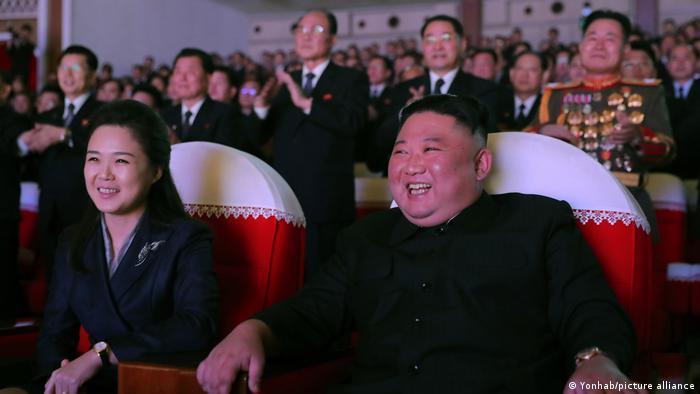 Kim Jong-un andRi Sol-ju