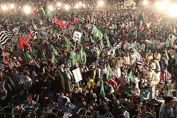 حیدر آباد میں پی ڈی ایم جلسے کی تیاریاں زور و شور سے جاری