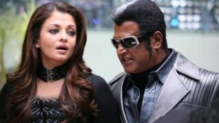 Rajinikanth and Aishwarya