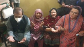 Shibli Faraz and Firdous Ashiq Awan