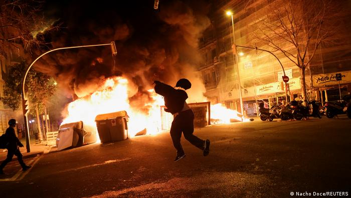 Spain Riot