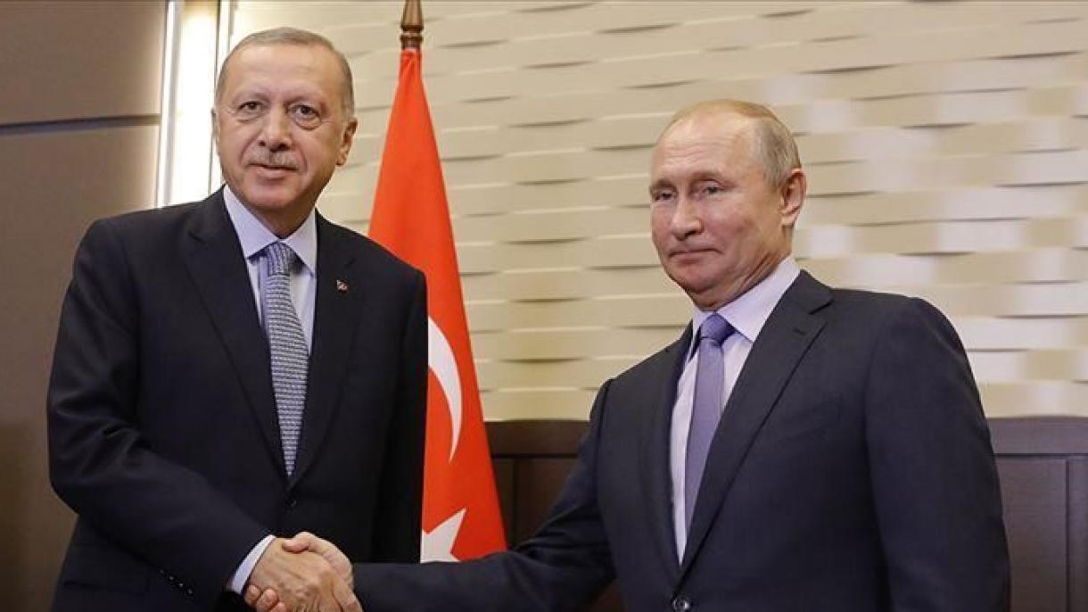 Tayyip Erdogan, Vladimir Putin