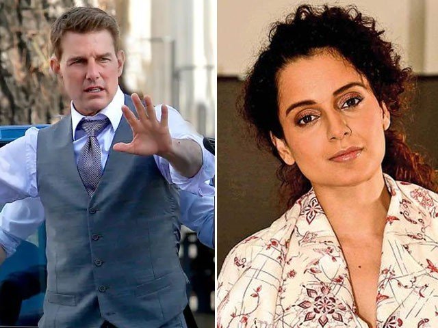Tom Cruise and Kangna Ranaut