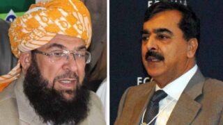 Abdul Ghafoor Haideri and Yousuf Raza Gilani