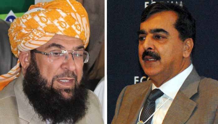 Abdul Ghafoor Haideri and Yousuf Raza Gilani