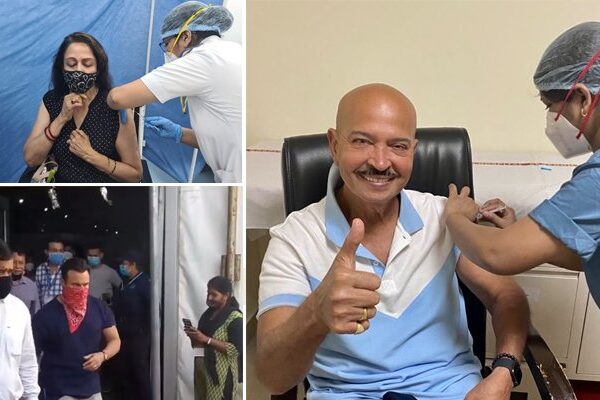 ہیما مالنی اور سیف علی خان سمیت متعدد بالی وڈ شخصیات نے کورونا ویکسین لگوا لی