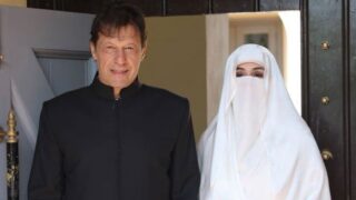 Imran Khan and Bushra Bibi