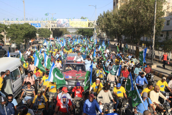 کراچی میں جماعت اسلامی کی ‘حق دو کراچی کو’ ریلی