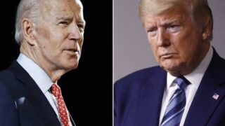 Joe Biden and Trump