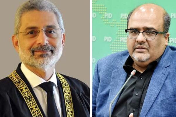 8 ہزار روپے پر نیب کا ملازم شہزاد اکبر عدلیہ کو لیکچر دیتا ہے: جسٹس قاضی فائز