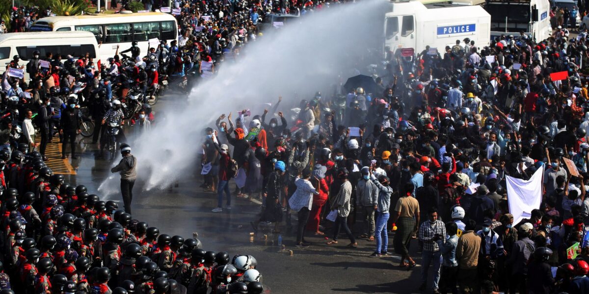 Myanmar Protesters
