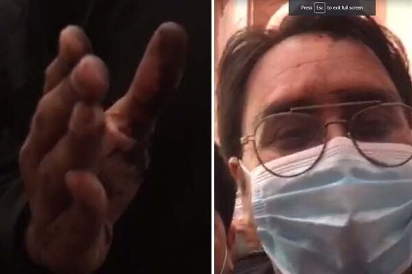 لاہور ہائیکورٹ کے احاطے میں شہباز گل کو انڈے پڑ گئے