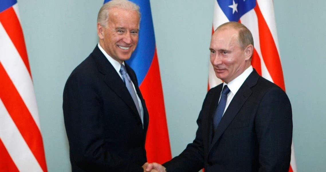 Vladimir Putin, Joe Biden