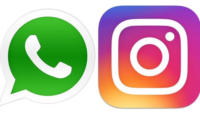 WhatsApp, Instagram