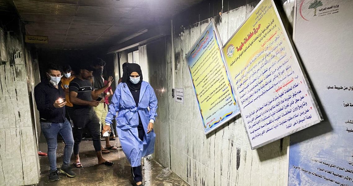 Baghdad Hospital Fire